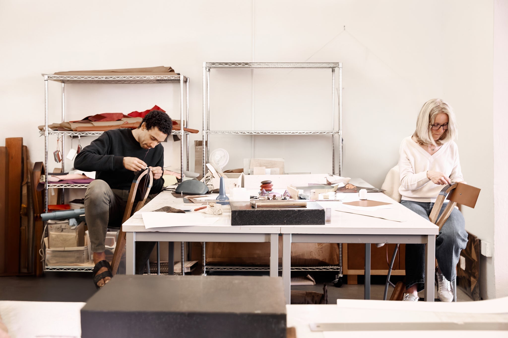 Inside Our Leathercraft Studio in San Francisco